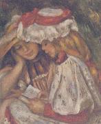 Pierre Renoir Two Girls Reading oil painting picture wholesale